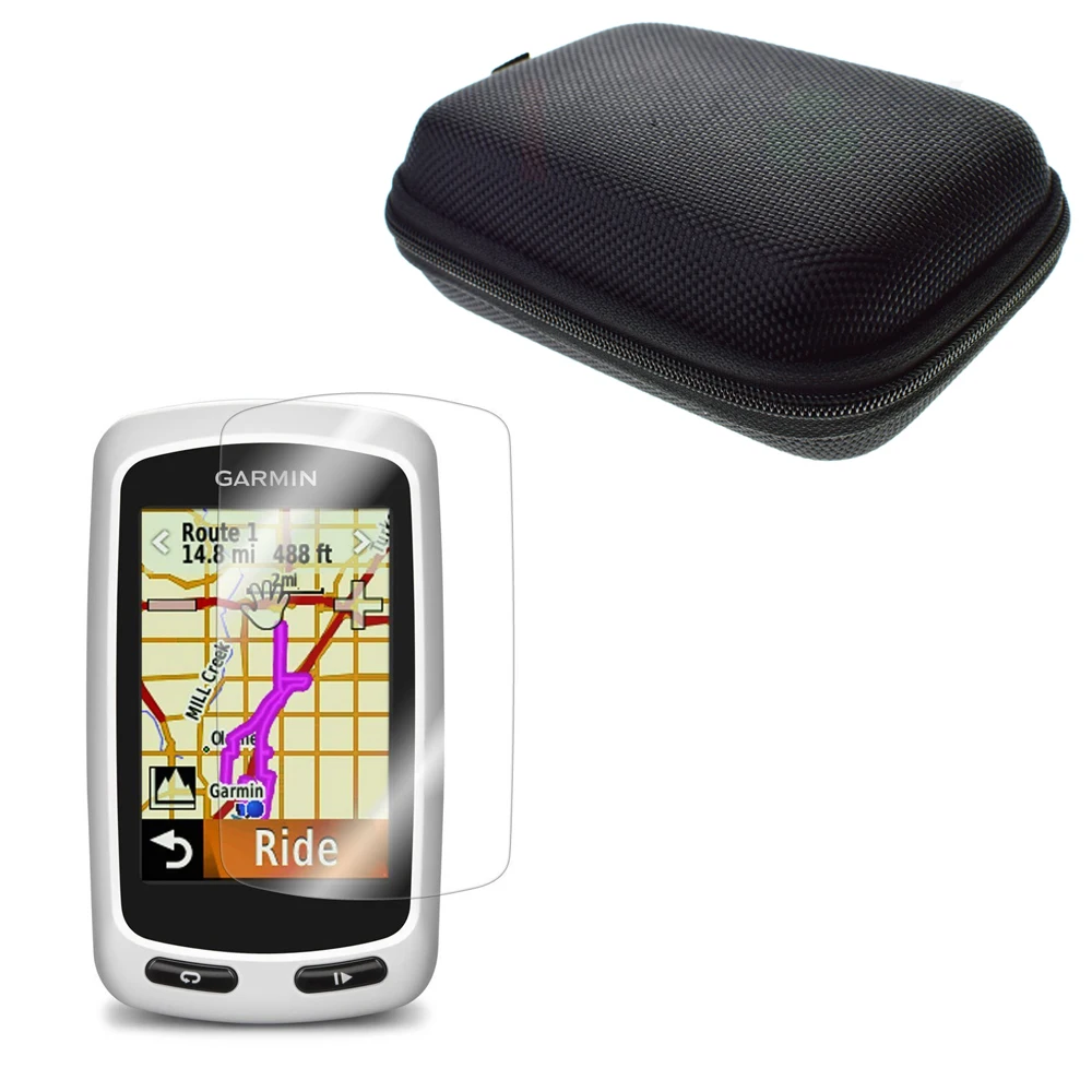 Clear LCD Screen Protector Guard Film + Protect Case Portable Bag for Road/Mountain Cycling GPS Garmin Edge Touring/800/810
Clear LCD Screen Protector Guard Film + Protect Case Portable Bag for Road/Mountain Cycling GPS Garmin Edge Touring/800/810