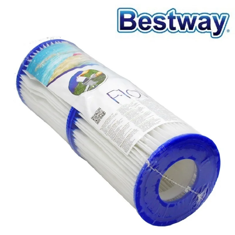 12 Pieces of 58094 Bestway 10.6 Diameter 13.6cm Ht Filter Cartridge Type II D4.2xH5.4" Filter Pump Cores for 530Gal 800Gal Pumps 
12 Pieces of 58094 Bestway 10.6 Diameter 13.6cm Ht Filter Cartridge Type II D4.2xH5.4" Filter Pump Cores for 530Gal 800Gal Pumps