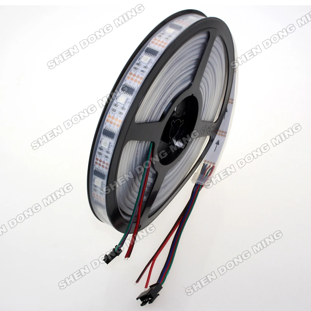5M Waterproof Ip67 Color Changing 5050 digital LED Strip 32led/M 32ic/M Ws2801 RGB Festival Decoration Magic color
5M Waterproof Ip67 Color Changing 5050 digital LED Strip 32led/M 32ic/M Ws2801 RGB Festival Decoration Magic color