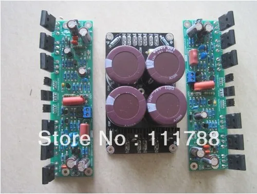 Assembled L150W FET Power Amplifier Board + Power Supply Board (2+1)
Assembled L150W FET Power Amplifier Board + Power Supply Board (2+1)
