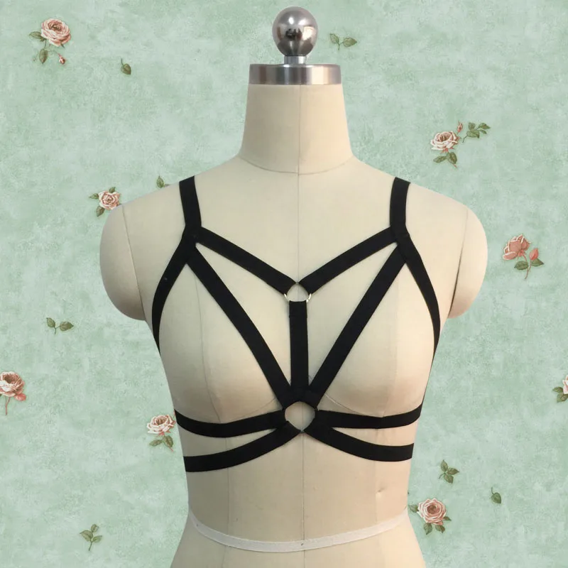 Black time to stocking harness Sexy lingerie body harness cage bra Harajuku Gothic Exotic Apparel Fatima harness cage bra
Black time to stocking harness Sexy lingerie body harness cage bra Harajuku Gothic Exotic Apparel Fatima harness cage bra