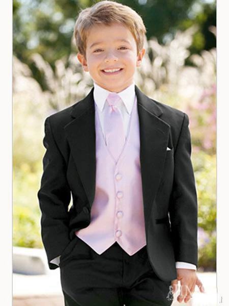 2016 Custom Made One Button Boy Tuxedos Notch Lapel Children Suit Black Kid/Ring Wedding/Prom Suits/Boy's Formal Wear Tuxedos
2016 Custom Made One Button Boy Tuxedos Notch Lapel Children Suit Black Kid/Ring Wedding/Prom Suits/Boy's Formal Wear Tuxedos
