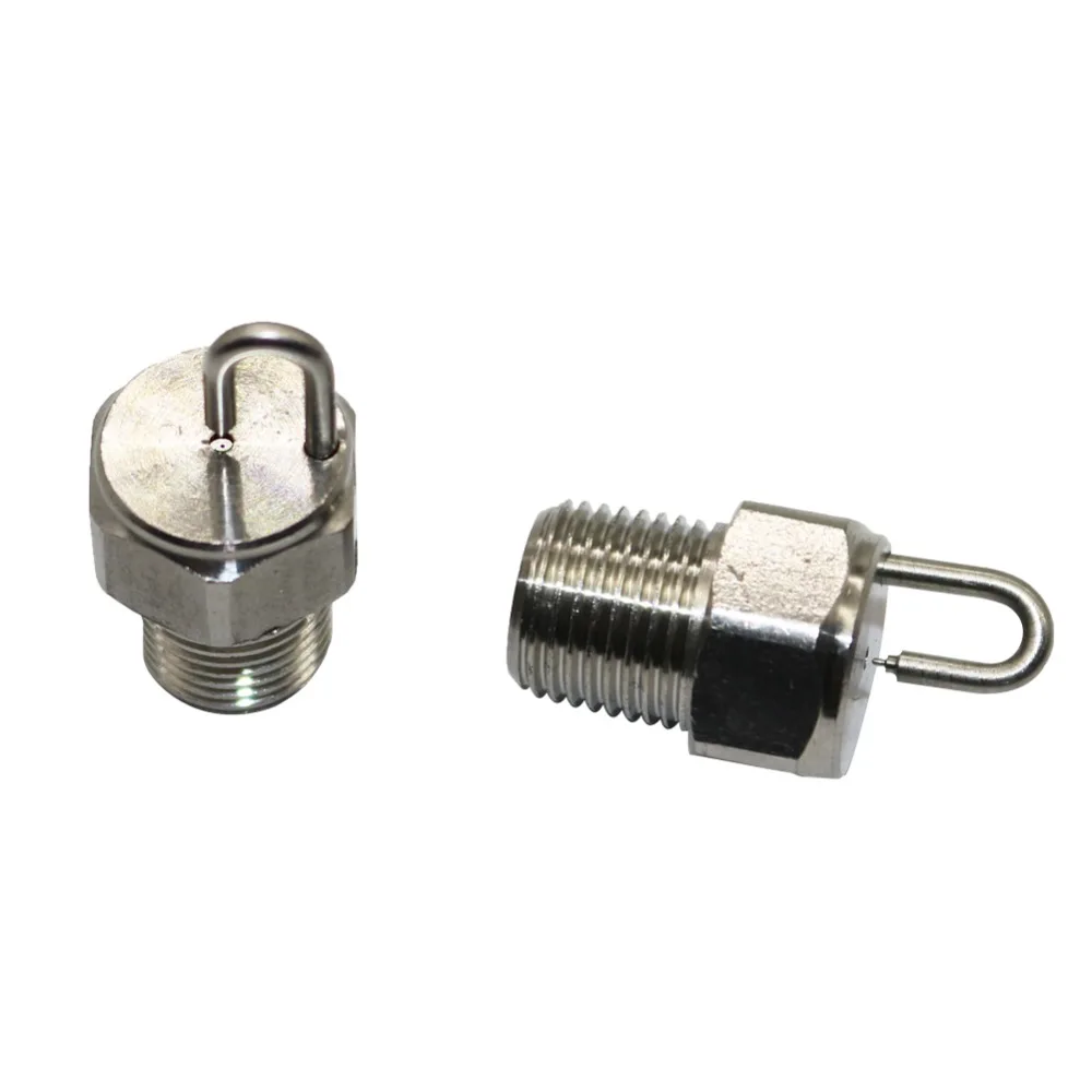 5pcs/lot 1/8'' impaction pin ruby fog nozzle Impingement mist nozzle 20~80bar High pressure sprayer Agriculture Cooling system
5pcs/lot 1/8'' impaction pin ruby fog nozzle Impingement mist nozzle 20~80bar High pressure sprayer Agriculture Cooling system