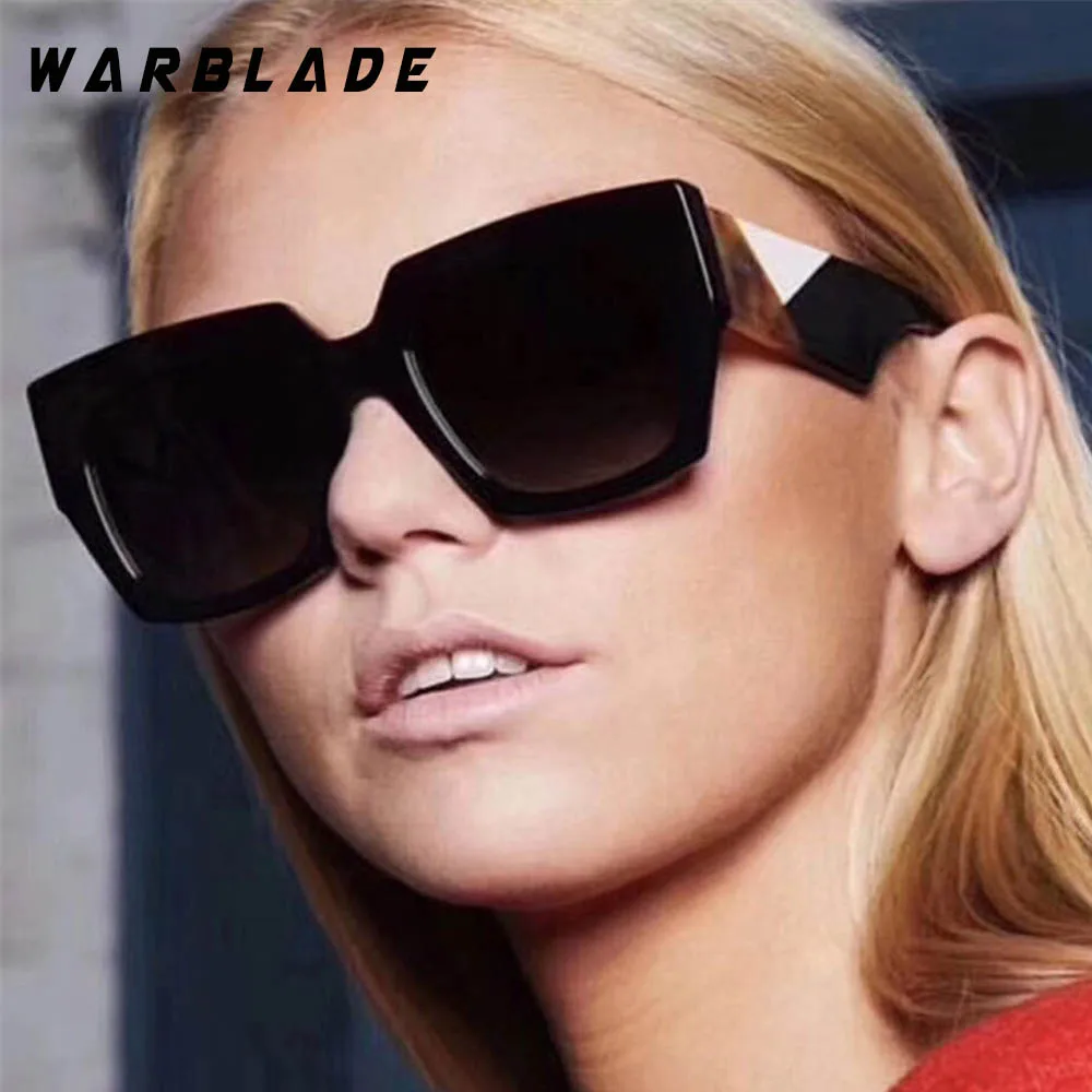 Big Frame Square Sunglasses Women Men Brand 2018 New Gradient Sun Glasses Unisex Oculos UV400 Eyewear WARBLADE
Big Frame Square Sunglasses Women Men Brand 2018 New Gradient Sun Glasses Unisex Oculos UV400 Eyewear WARBLADE