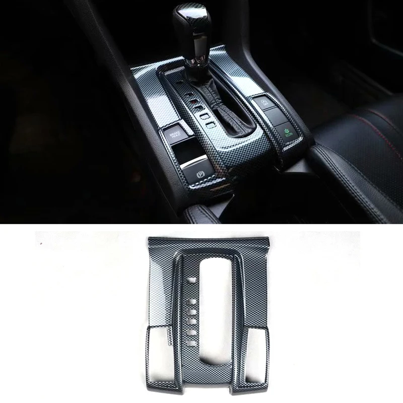 For Honda Civic 10th 2016 2017 2018 Car Gear Shift Box Panel Decoration Frame Car Covers Styling Trim ABS Carbon Fiber Style New
For Honda Civic 10th 2016 2017 2018 Car Gear Shift Box Panel Decoration Frame Car Covers Styling Trim ABS Carbon Fiber Style New