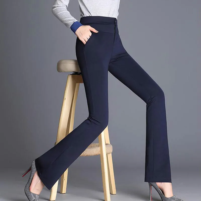 2018 autumn High waist Trousers Women Pants Casual OL Formal Harem Pants Women Office Dress Pants Flare Trousers
2018 autumn High waist Trousers Women Pants Casual OL Formal Harem Pants Women Office Dress Pants Flare Trousers
