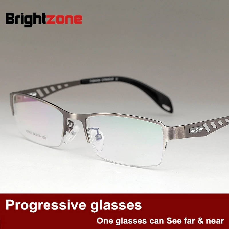 Man Business Affairs Titanium Alloy Progressive Multi-focal Complete Half Rim Frame Intelligence Presbyopic Eye Glasses Male 505
Man Business Affairs Titanium Alloy Progressive Multi-focal Complete Half Rim Frame Intelligence Presbyopic Eye Glasses Male 505