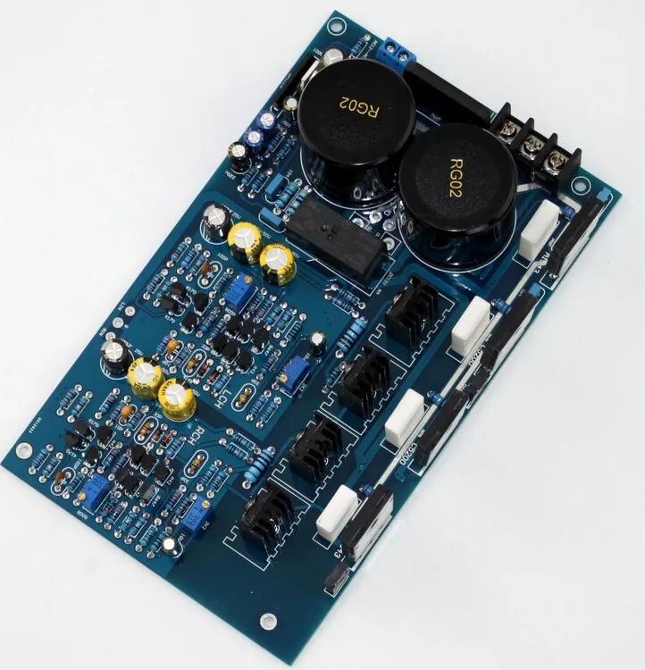 TT1943 / TT5200 HIFI M7 amplifier board stereo amplifier module based on Switzerland Gawain amplifier circuit
TT1943 / TT5200 HIFI M7 amplifier board stereo amplifier module based on Switzerland Gawain amplifier circuit