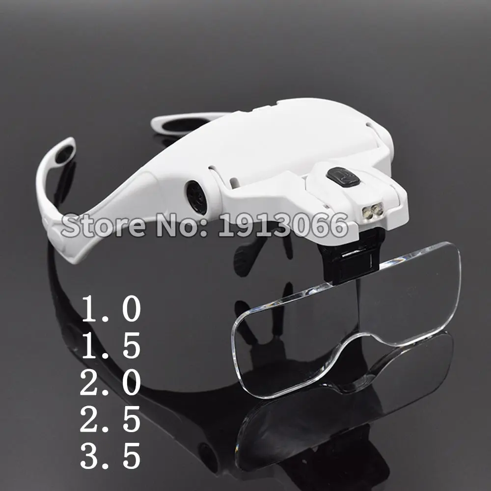 Helmet Hands free Magnifying Glass Loupe Illuminated Magnifier with LED Light for dental tools
Helmet Hands free Magnifying Glass Loupe Illuminated Magnifier with LED Light for dental tools