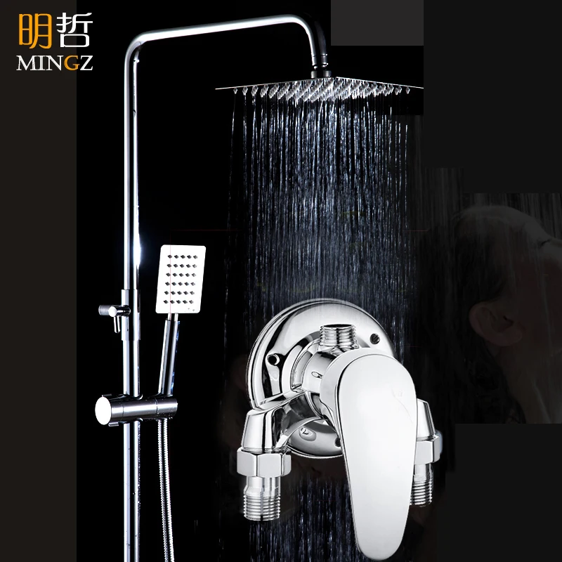 All-copper Ming-mounted shower faucet bathroom bathroom hot and cold faucet shower mixing valve bathtub faucet shower set
All-copper Ming-mounted shower faucet bathroom bathroom hot and cold faucet shower mixing valve bathtub faucet shower set