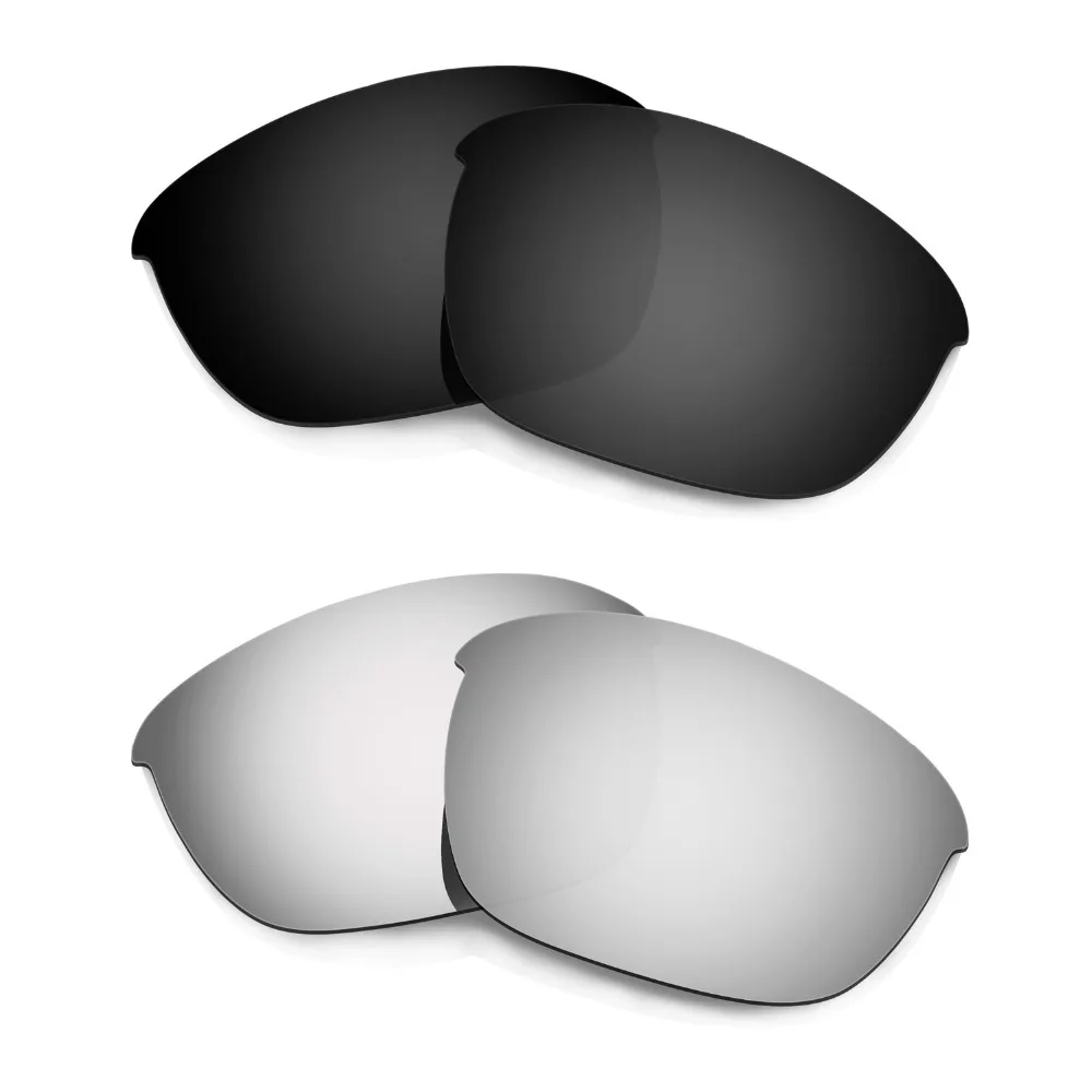 HKUCO 2 Pairs For Half Jacket 2.0 Polarized Replacement Lenses --Black & Silver
HKUCO 2 Pairs For Half Jacket 2.0 Polarized Replacement Lenses --Black & Silver