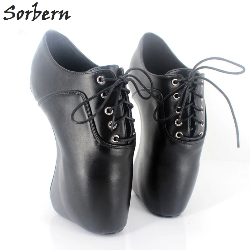 Sorbern Matt Black Женские туфли-лодочки на шнуровке с перекрестной завязкой Балетки без каблука на высоком каблуке Женская обувь на каблуке Большой размер 42.
Sorbern Matt Black Женские туфли-лодочки на шнуровке с перекрестной завязкой Балетки без каблука на высоком каблуке Женская обувь на каблуке Большой размер 42.