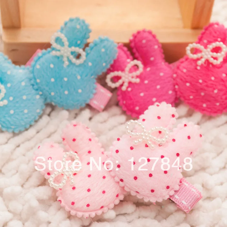 Pet accessories Pink fluffy rabbit pet hair clips pet BABY hair clips 50pcs/lot
Pet accessories Pink fluffy rabbit pet hair clips pet BABY hair clips 50pcs/lot