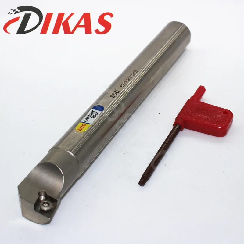 1PCS S20Q-SCFCR09 Turning tool holder. CNC lathe .hole turning tool. holder for CCMT09T3
1PCS S20Q-SCFCR09 Turning tool holder. CNC lathe .hole turning tool. holder for CCMT09T3