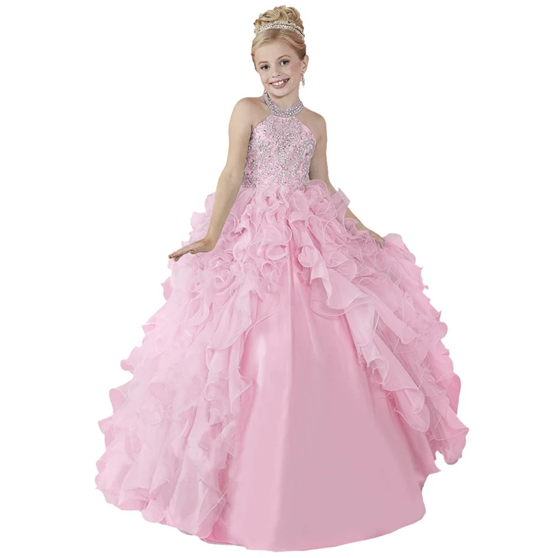 pink little girls dresses beaded long girls pageant dresses prom ball gowns kids children fancy dress for girls
pink little girls dresses beaded long girls pageant dresses prom ball gowns kids children fancy dress for girls
