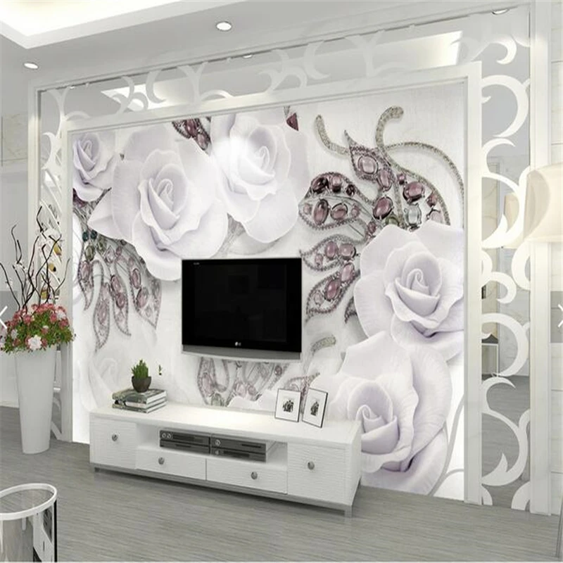beibehang Custom photo wallpaper wall stickers 3d fresco Nordic modern minimalist jewelry flowers TV backdrop papel de parede
beibehang Custom photo wallpaper wall stickers 3d fresco Nordic modern minimalist jewelry flowers TV backdrop papel de parede