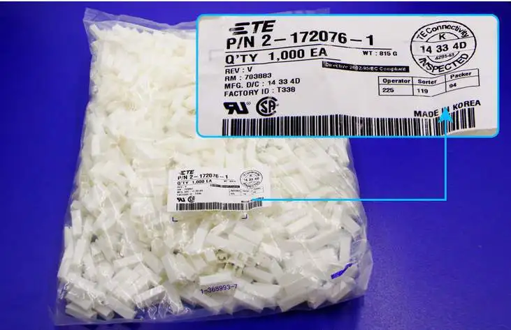 2-172076-1 CONN RCPT HSG 0.25 1POS NATURAL TE housings connectors 100% new and original parts
2-172076-1 CONN RCPT HSG 0.25 1POS NATURAL TE housings connectors 100% new and original parts