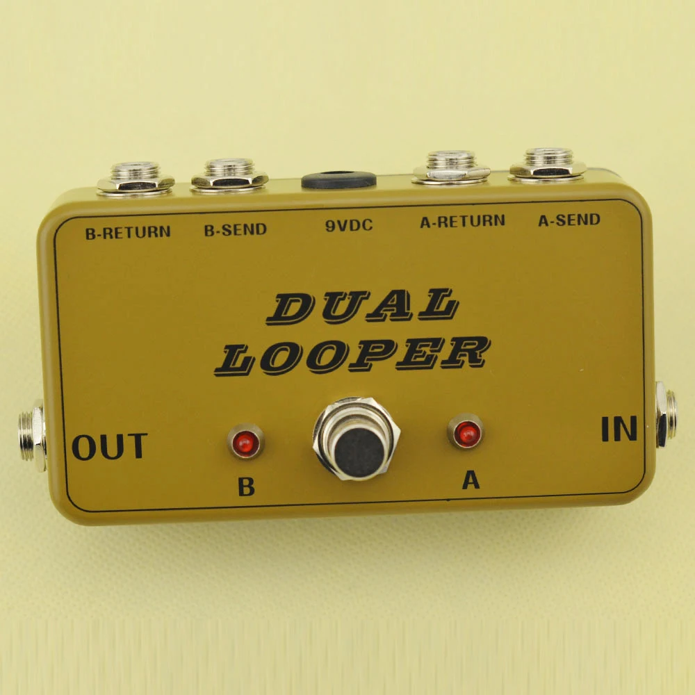 Новый LANDTONE True-Bypass Looper, эффект, искусственный армейский зеленый переключатель с двумя петлями
Новый LANDTONE True-Bypass Looper, эффект, искусственный армейский зеленый переключатель с двумя петлями