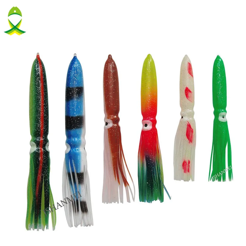 JSM 6pcs/lot soft Fishing Lures Saltwater jig skirt Fishing bait For Trolling jigging fishing plastic lures
JSM 6pcs/lot soft Fishing Lures Saltwater jig skirt Fishing bait For Trolling jigging fishing plastic lures