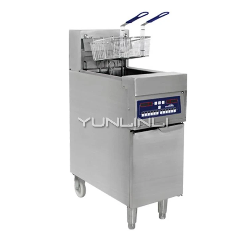Electric Deep Fryer Commercial Double Cylinder Frying Machine 380V Double Sieve French Fries Fryer
Electric Deep Fryer Commercial Double Cylinder Frying Machine 380V Double Sieve French Fries Fryer