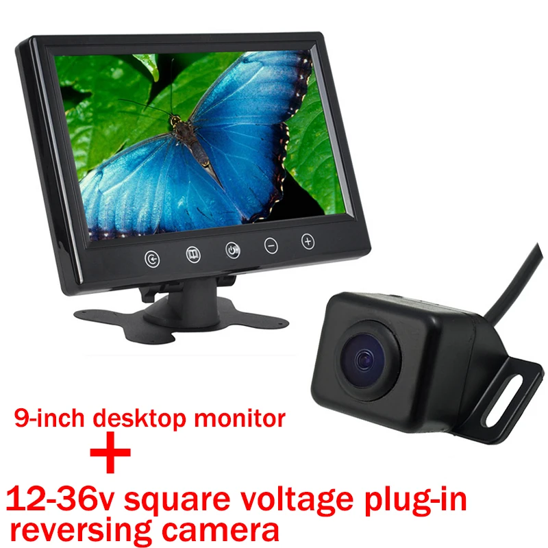 9" TFT Car Monitor With 12-24V Parking System 18.5/28 mm Reversing Camera Desktop 360 Degree 4/8/16 LED HD Display For Bus
9" TFT Car Monitor With 12-24V Parking System 18.5/28 mm Reversing Camera Desktop 360 Degree 4/8/16 LED HD Display For Bus