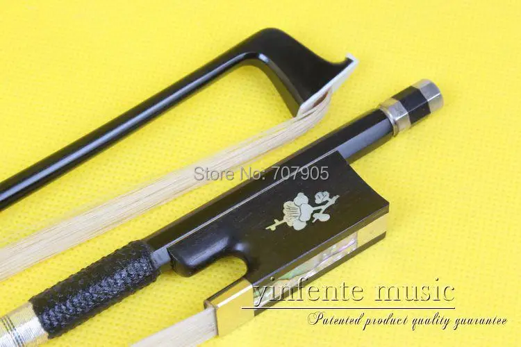 4/4 Violin Bow Pure Carbon fiber Fast Action Straight Top Horse Hair Silver String
4/4 Violin Bow Pure Carbon fiber Fast Action Straight Top Horse Hair Silver String