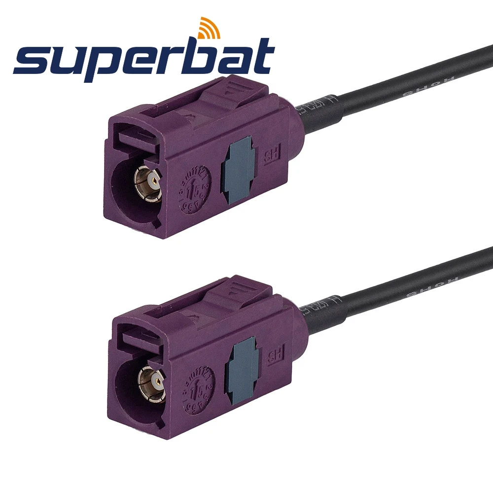 Коаксиальный радиочастотный соединитель Superbat Fakra «D» типа «Мама-Джек», RG174, 15 см
Коаксиальный радиочастотный соединитель Superbat Fakra «D» типа «Мама-Джек», RG174, 15 см
