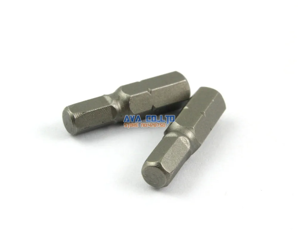 20 Pieces Magnetic Hexagon Screwdriver Bit S2 Steel 1/4" Hex Shank 25mm Long H5 Tip (25mm x H5)
20 Pieces Magnetic Hexagon Screwdriver Bit S2 Steel 1/4" Hex Shank 25mm Long H5 Tip (25mm x H5)