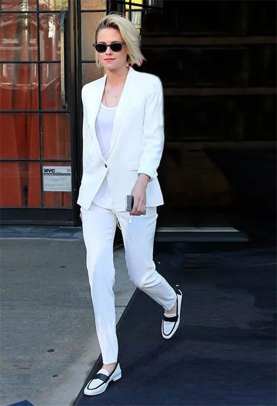 White Pant Suits Women's Business Suit Costumes for Women Office Suits Formal Work Wear Sets Uniform Styles Elegant Pants
White Pant Suits Women's Business Suit Costumes for Women Office Suits Formal Work Wear Sets Uniform Styles Elegant Pants