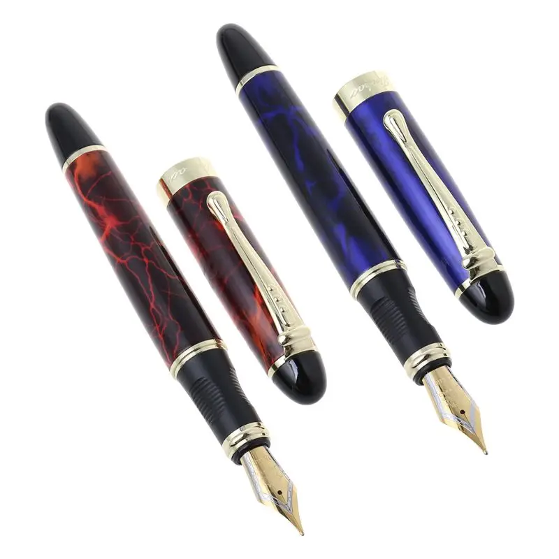 Jinhao X450 роскошная мужская авторучка бизнес-студента 0,5 мм дополнительный тонкий наконечник каллиграфии для офиса инструмент для письма #326
Jinhao X450 роскошная мужская авторучка бизнес-студента 0,5 мм дополнительный тонкий наконечник каллиграфии для офиса инструмент для письма #326