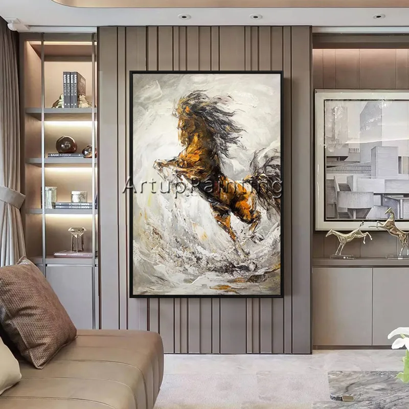 Canvas painting Acrylic Animal painting caudros decroracion abstract horse Wall Art Pictures for living room home decor quadros8
Canvas painting Acrylic Animal painting caudros decroracion abstract horse Wall Art Pictures for living room home decor quadros8