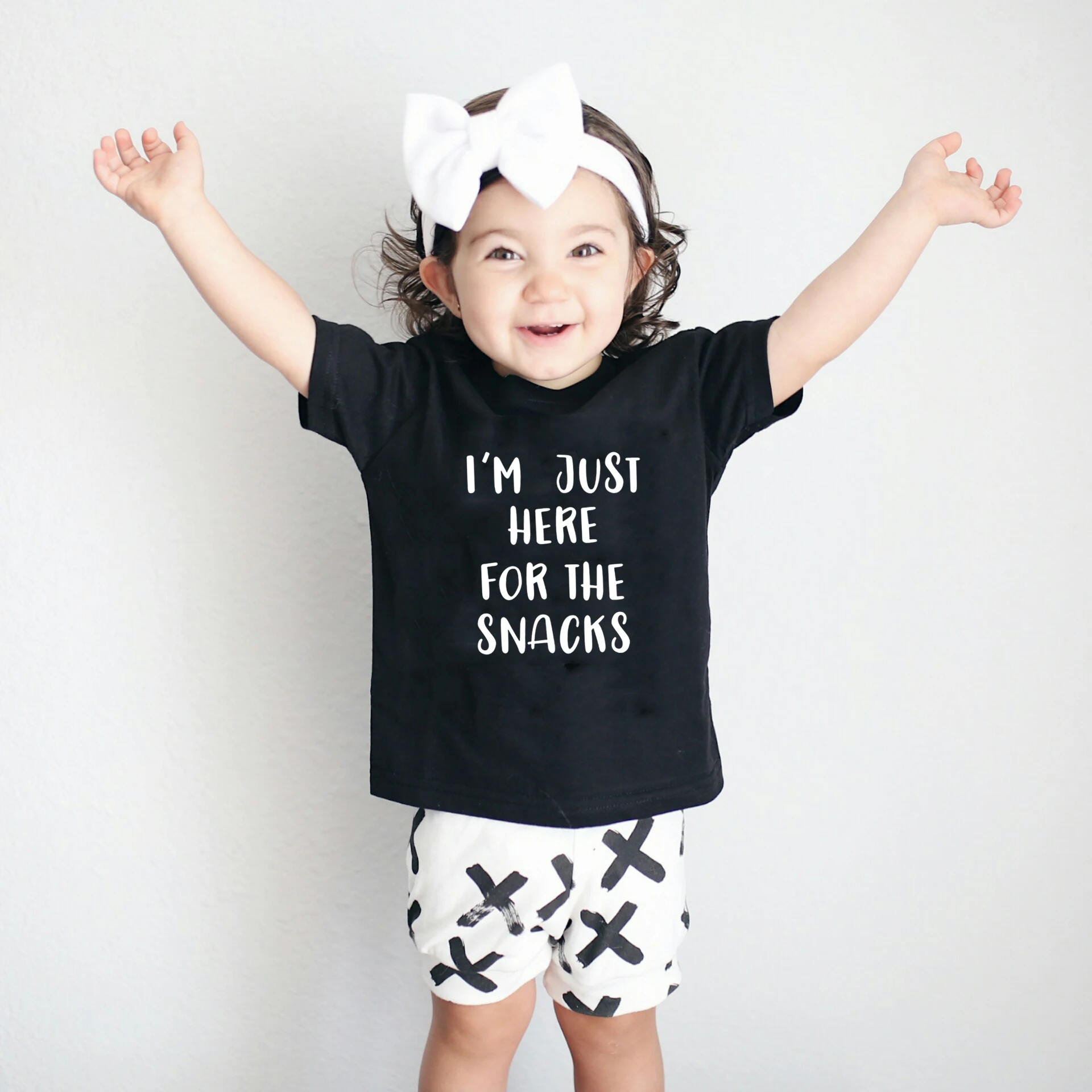 I'm Just Here for The Snacks Baby Cute Letter Print Tshirt Summer Kid Tshirts Funny Kids T Shirt Boys Girls Shirt Funny Kid Tee
I'm Just Here for The Snacks Baby Cute Letter Print Tshirt Summer Kid Tshirts Funny Kids T Shirt Boys Girls Shirt Funny Kid Tee