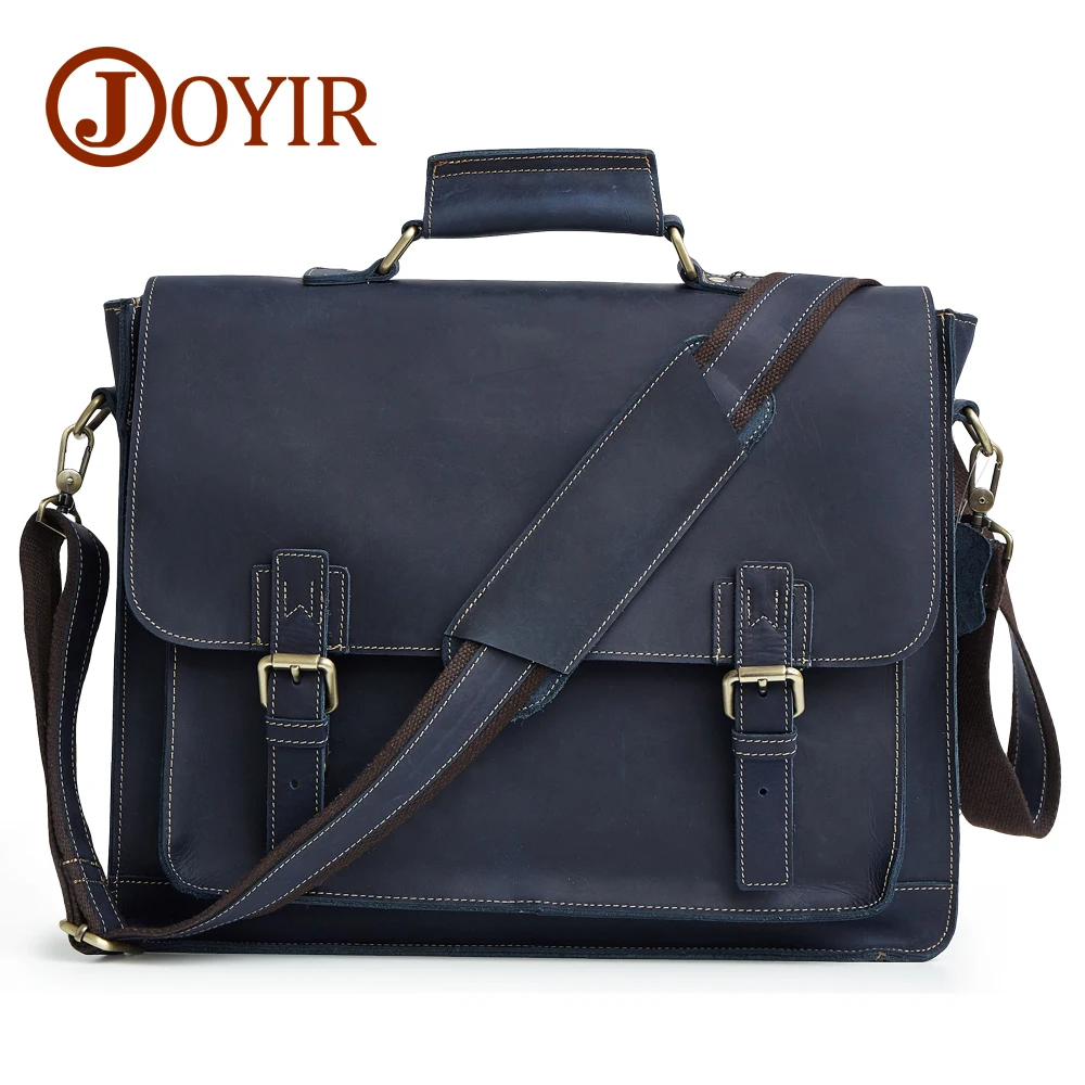 JOYIR Men's Briefcase Crazy Horse Genuine Leather Men's Business Bag Vintage Messenger Shoulder Bag for Male Men's Leather Bag
JOYIR Men's Briefcase Crazy Horse Genuine Leather Men's Business Bag Vintage Messenger Shoulder Bag for Male Men's Leather Bag