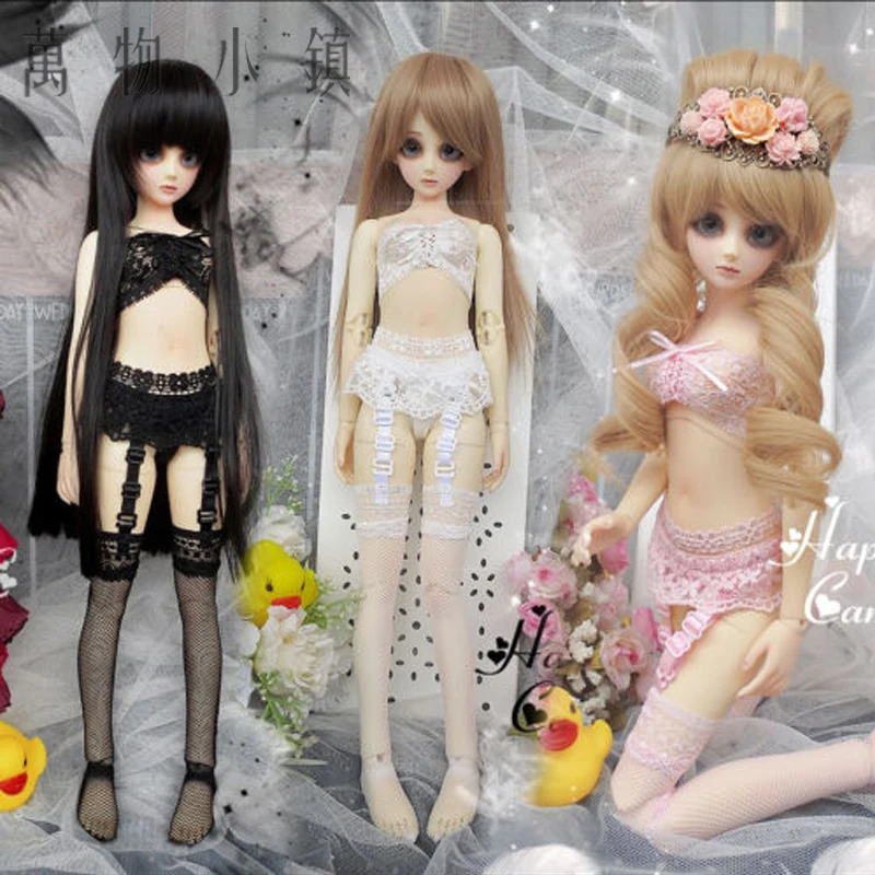 Новинка 1/3, одежда для крупной девочки 1/4 BJD SD, черное/розовое/белое сексуальное кружевное нижнее белье, кюлоты и комплект с подвязками
Новинка 1/3, одежда для крупной девочки 1/4 BJD SD, черное/розовое/белое сексуальное кружевное нижнее белье, кюлоты и комплект с подвязками