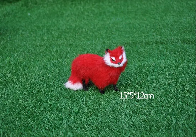 about 15x12cm simulation fox polyethylene&fur red standing fox model handicraft home decoration gift b1618
about 15x12cm simulation fox polyethylene&fur red standing fox model handicraft home decoration gift b1618