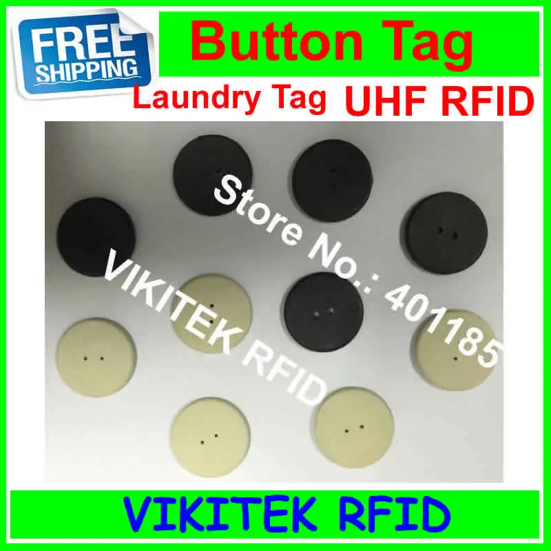 UHF RFID laundry tag VIKITEK 20 pcs 915MHZ 860-960MHZ Alien Higgs3 chip PPS material can be washed button rfid tag
UHF RFID laundry tag VIKITEK 20 pcs 915MHZ 860-960MHZ Alien Higgs3 chip PPS material can be washed button rfid tag