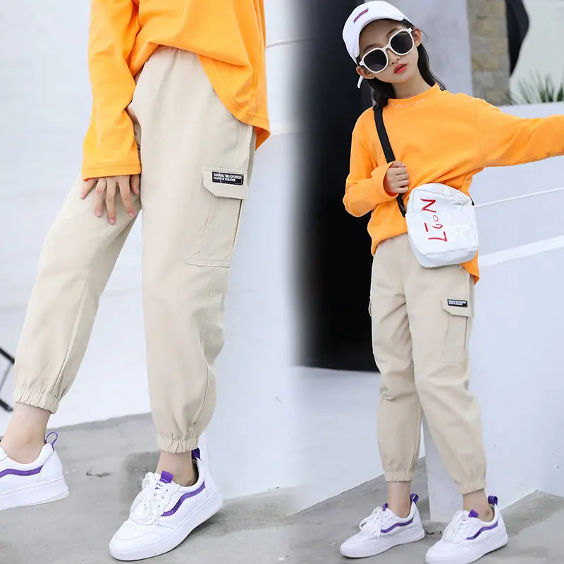 Cowgirl Costume Cargo Pants Girls Casual Trousers Khaki Sport Cargo Pants Children Spring Autumn Kids Outwear 5 7 9 11 13 Years
Cowgirl Costume Cargo Pants Girls Casual Trousers Khaki Sport Cargo Pants Children Spring Autumn Kids Outwear 5 7 9 11 13 Years