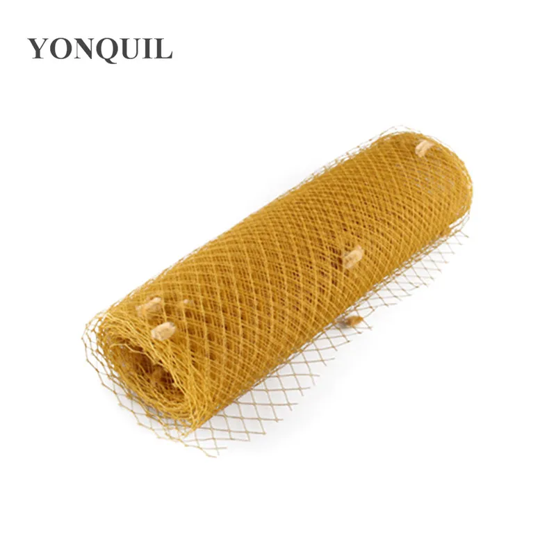 5 Yard/Lot New Gold Or 22Colors 25CM Dot Birdcage Veils Fascinator Veils DIY Nylon Hair Accessories Hat Netting Headwear
5 Yard/Lot New Gold Or 22Colors 25CM Dot Birdcage Veils Fascinator Veils DIY Nylon Hair Accessories Hat Netting Headwear