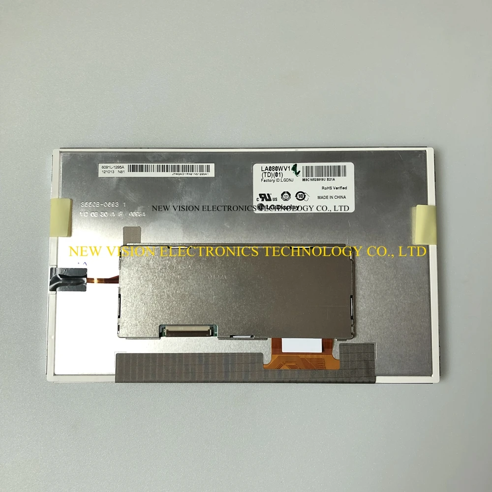 LA080WV1(TD)(01) LA080WV1-TD01 LA080WV1TD01Brand new Original 8 inch WVGA LCD Display Screen for Car Navigation System for LG
LA080WV1(TD)(01) LA080WV1-TD01 LA080WV1TD01Brand new Original 8 inch WVGA LCD Display Screen for Car Navigation System for LG