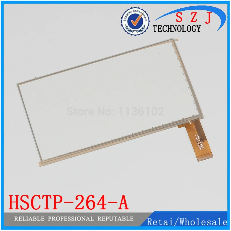 New 7'' inch HSCTP-264-A touch screen tablet touch panel handwriting external screen Free shipping
New 7'' inch HSCTP-264-A touch screen tablet touch panel handwriting external screen Free shipping