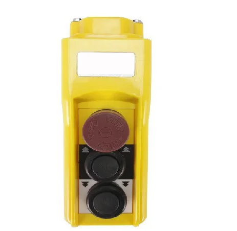 Germany Type Hoist And Crane Pendant Control Station Push Button Switch With Emergency Stop
Germany Type Hoist And Crane Pendant Control Station Push Button Switch With Emergency Stop