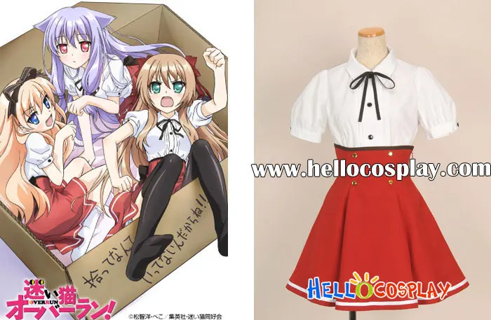 Mayoi Neko Overrun Cosplay Girl Uniform H008
Mayoi Neko Overrun Cosplay Girl Uniform H008