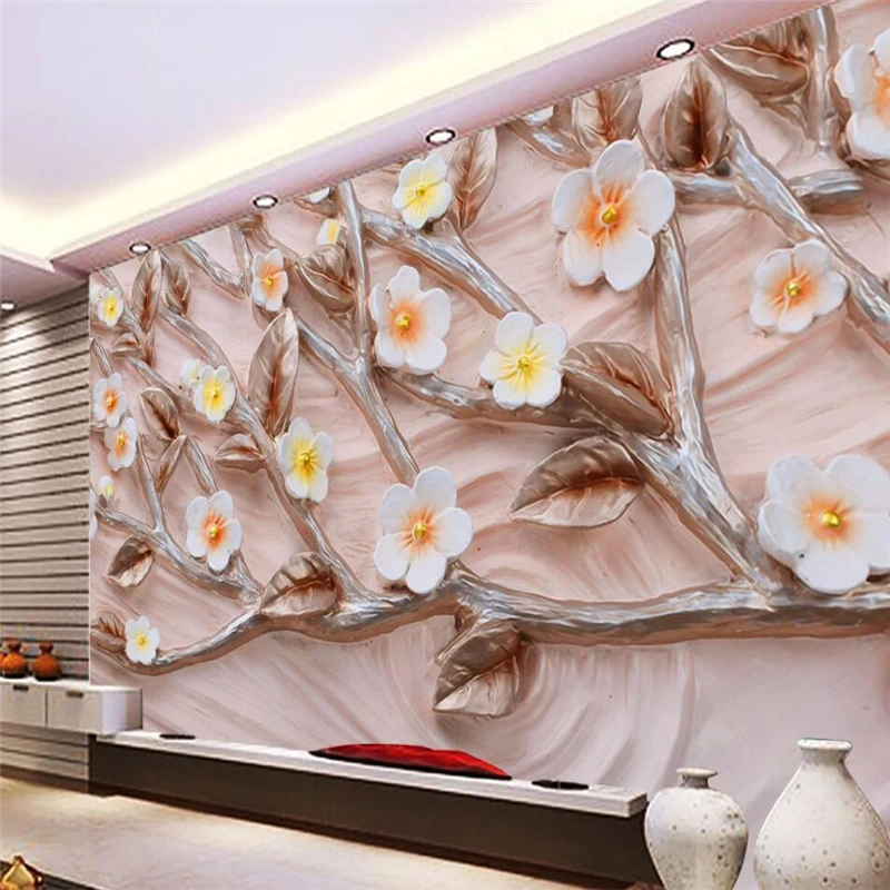 wellyu 3D flower embossed background wall European decorative painting 3d background wall Custom large mural wallpaper
wellyu 3D flower embossed background wall European decorative painting 3d background wall Custom large mural wallpaper