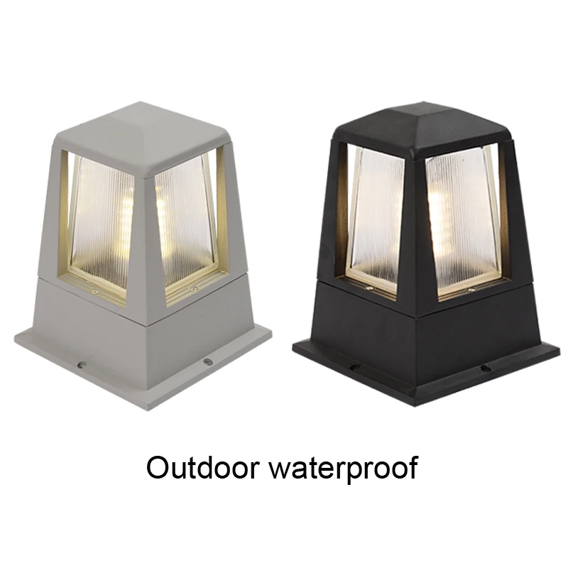2X aluminum grey black path step above wall light lamp LED garden villa park lamp light outdoor waterproof
2X aluminum grey black path step above wall light lamp LED garden villa park lamp light outdoor waterproof