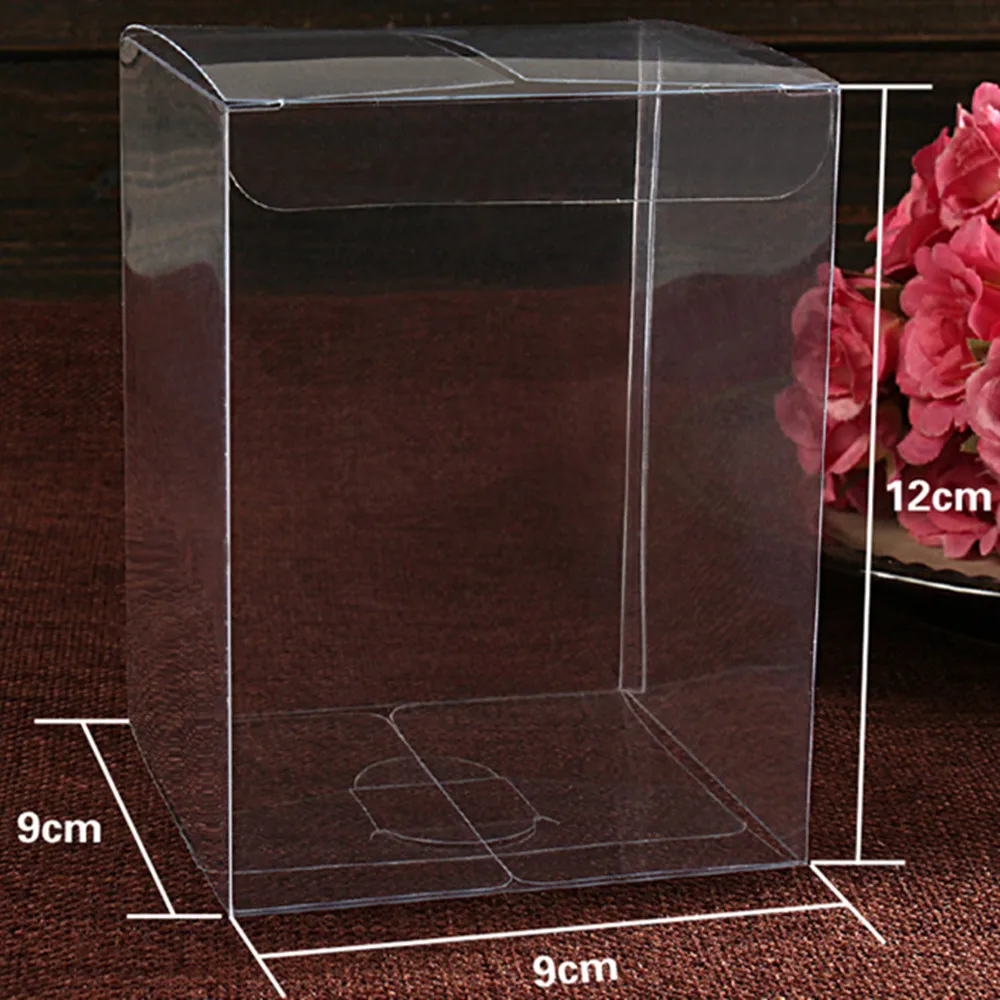 20Pcs/Lot 9*9*12cm 3.54"x3.54"x4.72" Candy Gift DIY Soap Poly Packaging Boxes Clear Plastic Event PVC Box For Flower Tree Crafts
20Pcs/Lot 9*9*12cm 3.54"x3.54"x4.72" Candy Gift DIY Soap Poly Packaging Boxes Clear Plastic Event PVC Box For Flower Tree Crafts