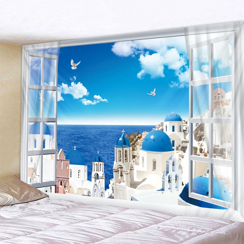 Sea Castle 3D Print Tapestry Wall Hanging Decorative Wall Carpet Bed Sheet Bohemian Hippie Home Decor Couch Throw
Sea Castle 3D Print Tapestry Wall Hanging Decorative Wall Carpet Bed Sheet Bohemian Hippie Home Decor Couch Throw