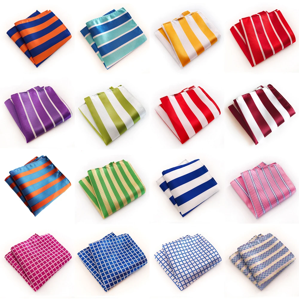 Men Classic Striped Checks Print Handkerchief Wedding Business Pocket Square BWTHZ0321
Men Classic Striped Checks Print Handkerchief Wedding Business Pocket Square BWTHZ0321