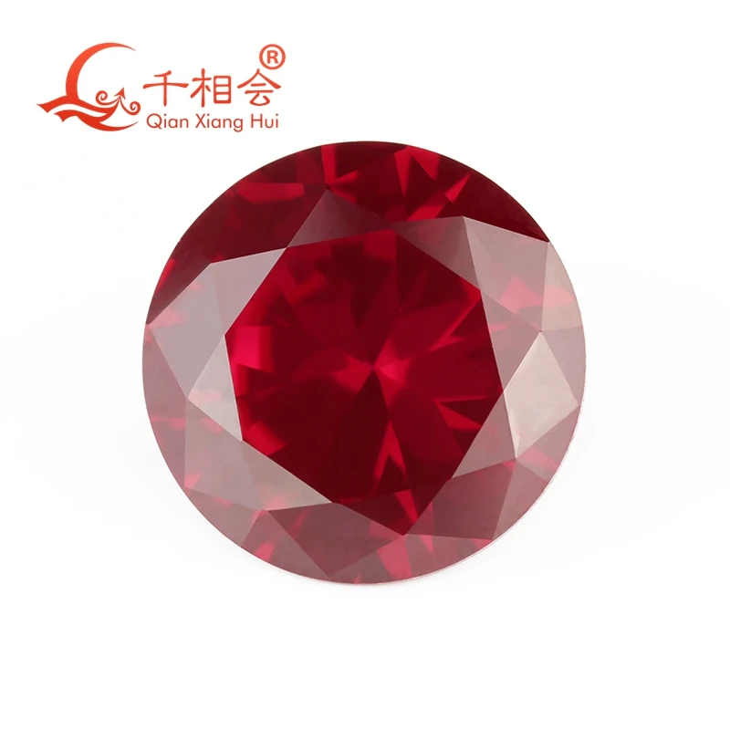 3.5mm to 12mm round shape 5# red color arctifical ruby corundum loose gem stone
3.5mm to 12mm round shape 5# red color arctifical ruby corundum loose gem stone