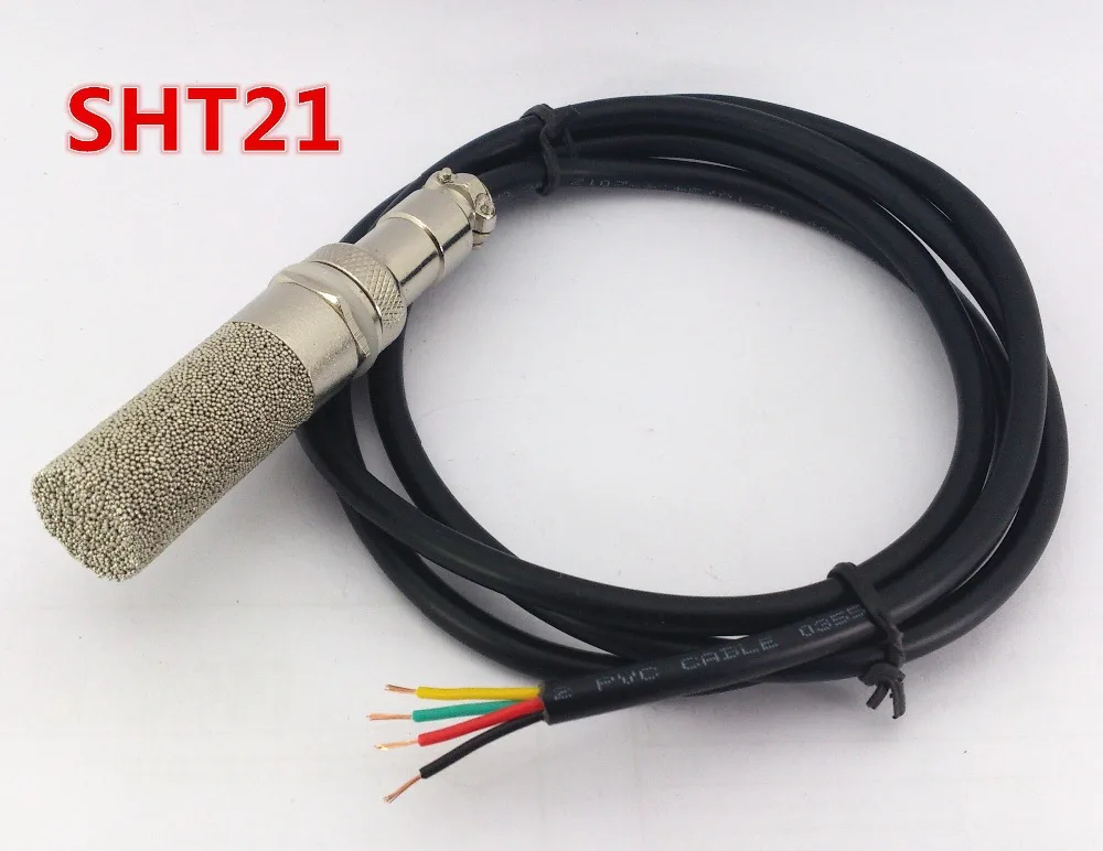 TH21C-H temperature humidity sensor metal stainless steel protective cover cable with SHT21
TH21C-H temperature humidity sensor metal stainless steel protective cover cable with SHT21