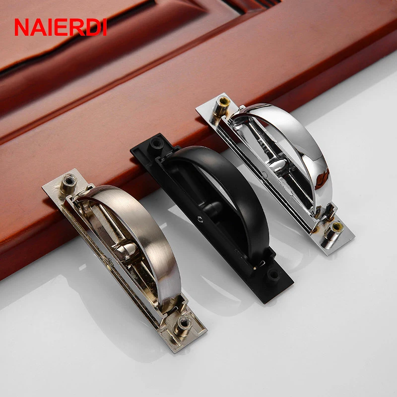 NAIERDI Zinc Alloy Tatami Hidden Handles Door Embedded Pull Cover Floor Cabinet Handle Dark Recessed Knobs Furniture Hardware
NAIERDI Zinc Alloy Tatami Hidden Handles Door Embedded Pull Cover Floor Cabinet Handle Dark Recessed Knobs Furniture Hardware
